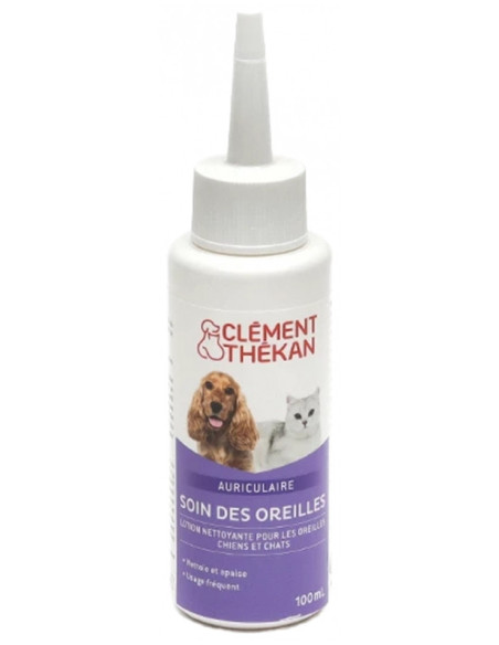 Clément Thékan Soin des Oreilles Chats et Chiens- 100 ml