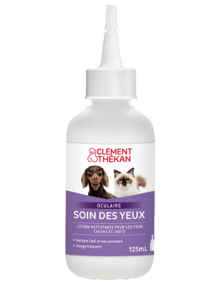 Clément Thékan Soin des Yeux Chats et Chiens - 125 ml