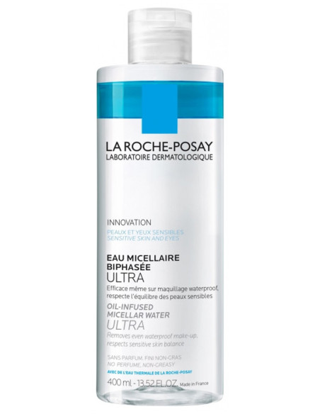 La Roche-Posay Eau Micellaire Biphasée Ultra Peaux Sensibles - 400 ml