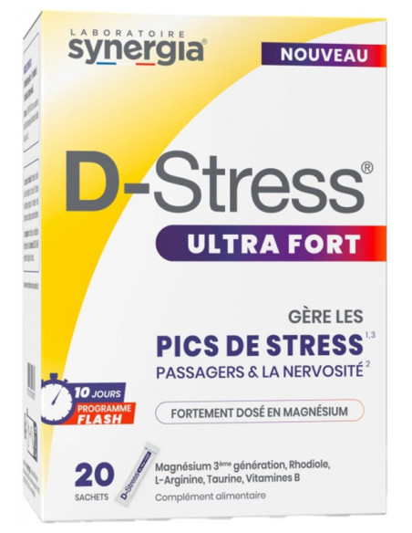 Synergia D-Stress Ultra Fort - 20 Sachets