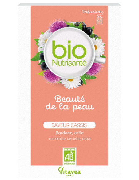 Vitavea Infusion Beauté de la Peau Bio - 20 Sachets