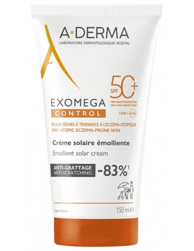 A-DERMA Exomega Control Crème Solaire...