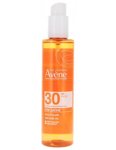 Avène Huile Solaire Fini Satiné SPF30 - 200 ml