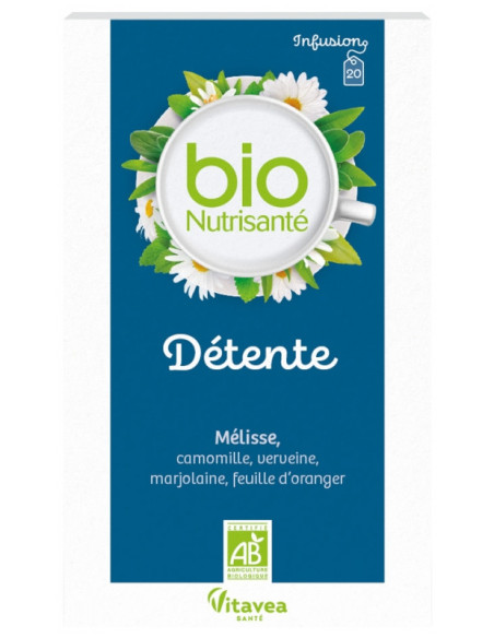 Vitavea Infusion Bio Détente - 20 Sachets