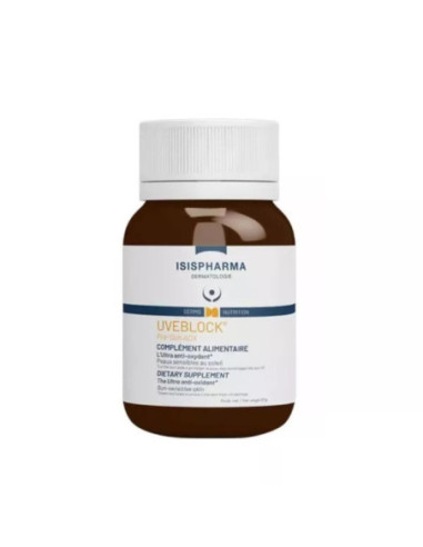 Isispharma - Uveblock pré-sun AOX - 60 gélules