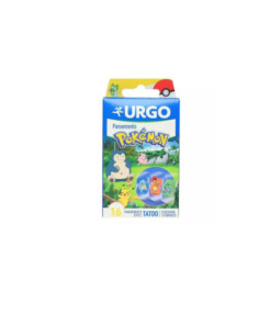 Urgo Pansements prédécoupés Pokémon effet Tatoo - 16...