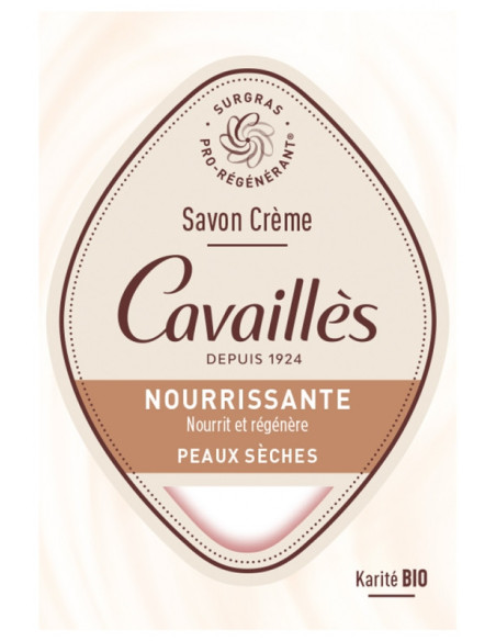Cavaillès Savon Crème Nourrissante - 100 g
