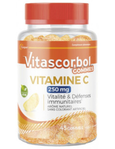 Vitascorbol Vitamine C 250 mg - 45 Gummies