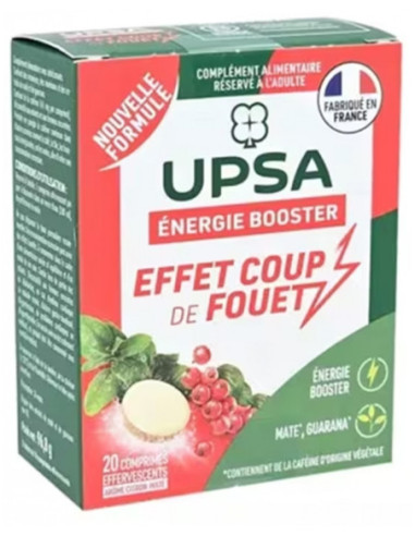 UPSA Énergie Booster - 20 Comprimés Effervescents