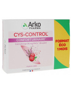 Arkopharma Cys-Control Confort Urinaire - 60 Gélules