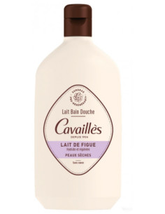 Cavaillès Lait Bain Douche Peaux Sèches Lait de Figue -...
