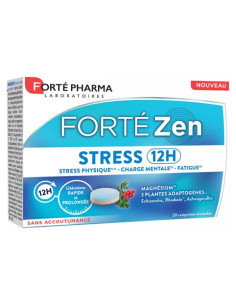 Forté Pharma Forté Zen Stress 12H - 20 Comprimés Bi-Couches
