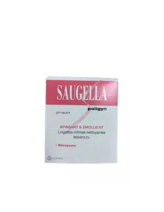 Saugella - Poligyn lingettes intimes nettoyantes - 10...