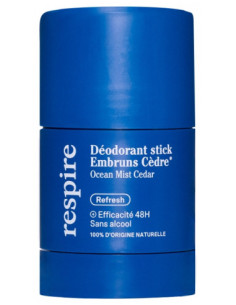 Respire Déodorant Stick Embruns Cèdre - 50 g