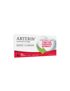 Arterin Levure de riz rouge - 90 comprimés