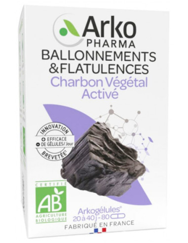 Arkopharma Arkogélules Charbon Végétal Activé...