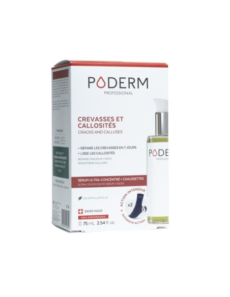 Poderm soin intensif nuit Crevasses et callosités - 75ml
