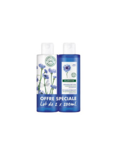 Klorane Démaquillant Yeux au Bleuet - Lot de 2 x 200 ml