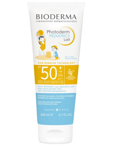 Bioderma Photoderm Pediatrics Lait SPF50+ - 200 ml