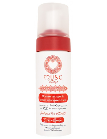 Musc Intime Mousse Nettoyante Intime Rose Mystik 150 ml