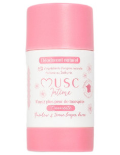 Musc Intime Déodorant Naturel Sakura - 50 g
