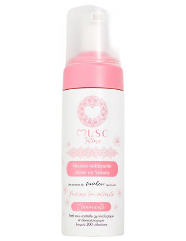 Musc Intime Mousse Nettoyante Intime Sakura 150 ml