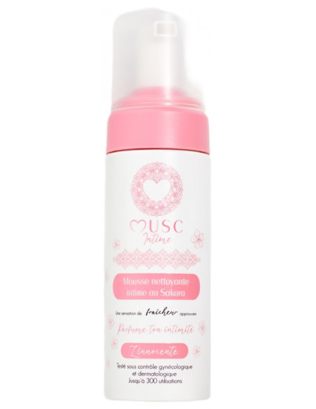 Musc Intime Mousse Nettoyante Intime Sakura 150 ml