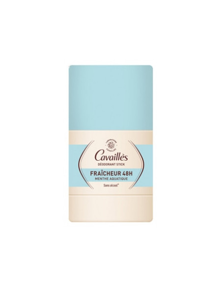 Cavaillès Déodorant Stick Fraîcheur 48H Menthe Aquatique - 50 ml
