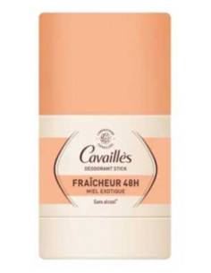 Cavaillès Déodorant Stick Fraîcheur 48H Miel Exotique -...