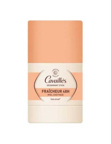 Cavaillès Déodorant Stick Fraîcheur 48H Miel...
