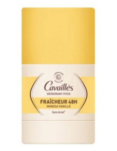 Cavaillès Déodorant Stick Fraîcheur 48H Mimosa Vanillé -...