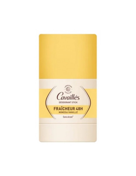 Cavaillès Déodorant Stick Fraîcheur 48H Mimosa Vanillé - 50 ml
