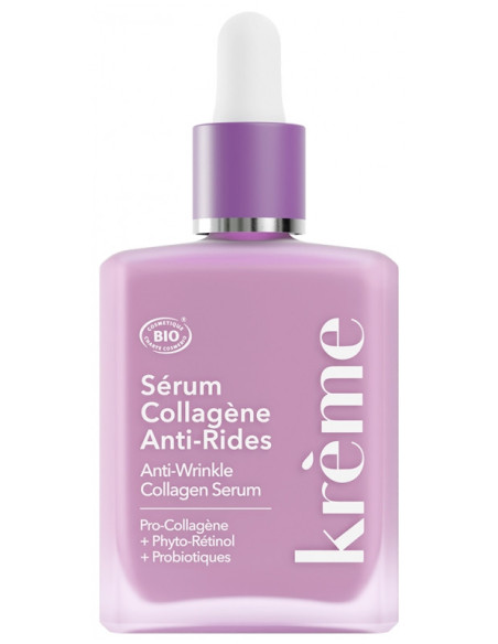 Krème Sérum Collagène Anti-Rides Bio 30 ml