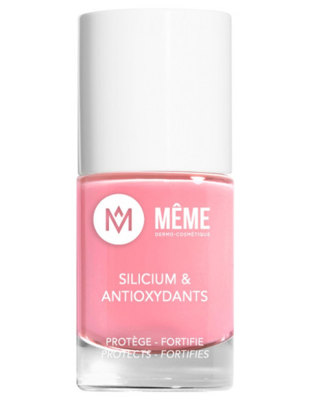 MÊME Vernis Silicium & Antioxydants Teinte : 15 Rose Bonbon - 10ml