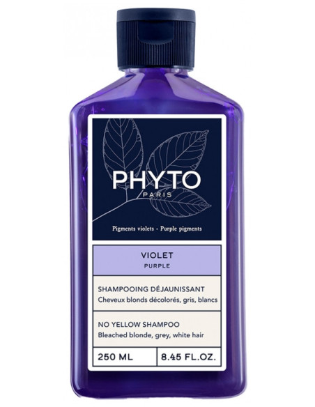 Phyto Violet Shampoing Déjaunissant - 250 ml