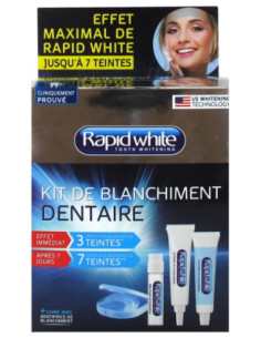 Rapid White Kit de Blanchiment Dentaire - 4 unités 