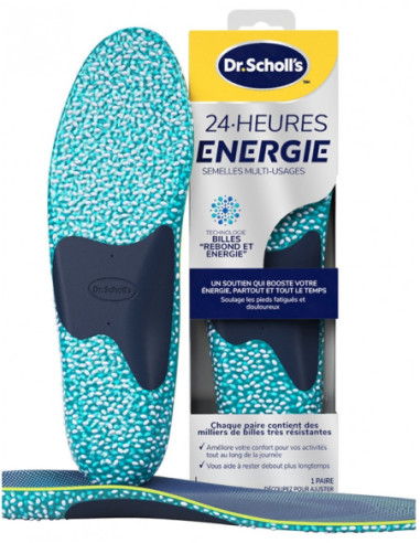 Scholl 24H Énergie Semelles Multi-Usages Taille...