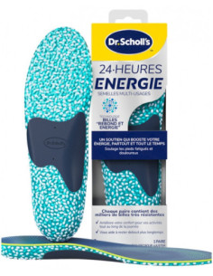Scholl 24H Énergie Semelles Multi-Usages  Taille : S : 35...