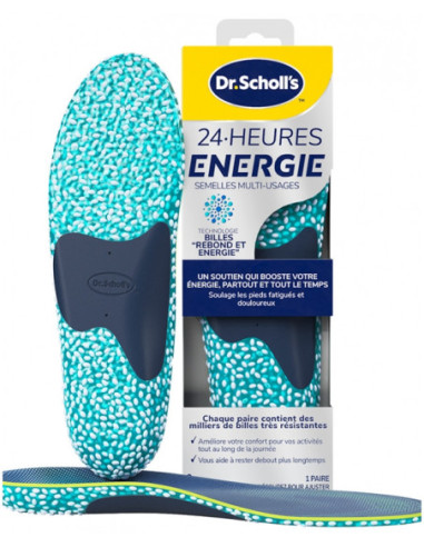 Scholl 24H Énergie Semelles Multi-Usages...