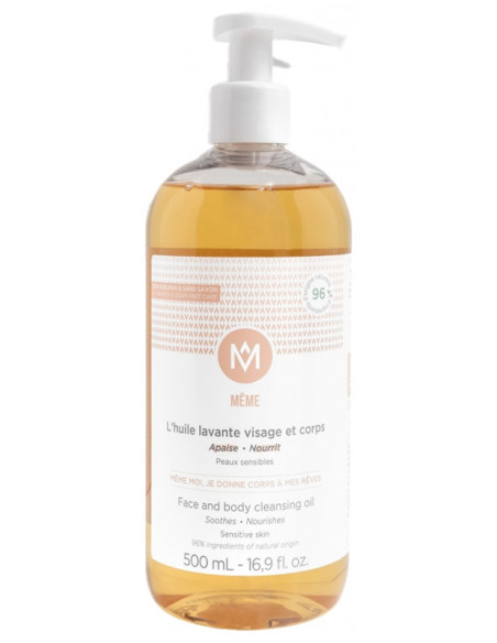 MÊME L'Huile Lavante Visage et Corps - 500 ml