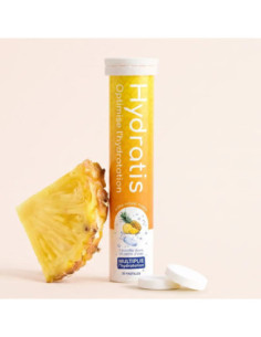 Hydratis Solution d'Hydratation Arôme : Ananas - 20 Comprimés Effervescents