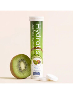 Hydratis Solution d'Hydratation Arôme : Kiwi - 20 Comprimés Effervescents