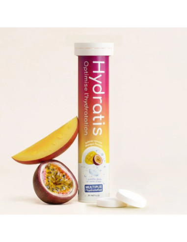 Hydratis Mangue/Passion- 20 pastilles effervescentes
