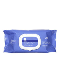 Uriage 1ères Lingettes Nettoyantes - 70 lingettes