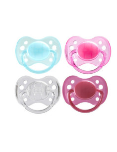 Sucette Anatomique Discrète Collection N°15 Silicone +6 mois - 1 sucette
