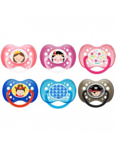 Sucette +18 Collection N°38 Silicone +18 mois - 1 sucette