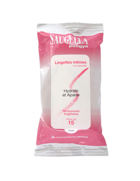 Lingettes Poligyn, pack de 15