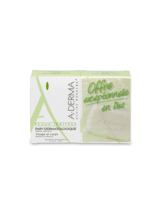 Pain dermatologique sans savon au lait d'avoine - 2x100g