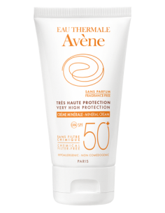 Avène Crème Minérale Solaire Très Haute Protection SPF 50+ - 50ml
