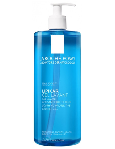 La Roche-Posay Lipikar Gel Lavant Gel Douche Apaisant Protecteur - 750 ml